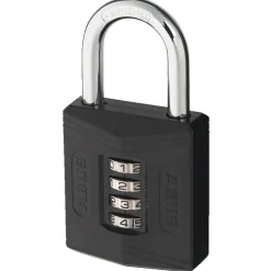 Abus 158/50 KODELÅS 50 MM SORT 1 STK