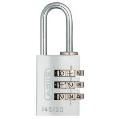 Abus 145/20 KODELÅS 52,5X22,5X13,5 MM SØLV 1 STK