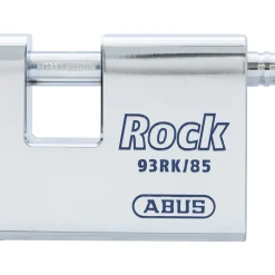 Abus ROCK 93RK/85 FOR OVAL HÆNGELÅS 85 SØLV 1 STK