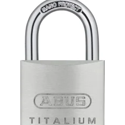 Abus 64TI/50 HÆNGELÅS 50 MM SØLV 1 STK