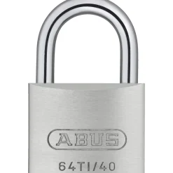 Abus 64TI/40 HÆNGELÅS 62X40X15 MM SØLV 2 STK