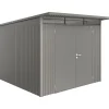 Biohort AVANTGARDE A7 REDSKABSRUM KVARTSGRÅ METALLIC 7,8 M2
