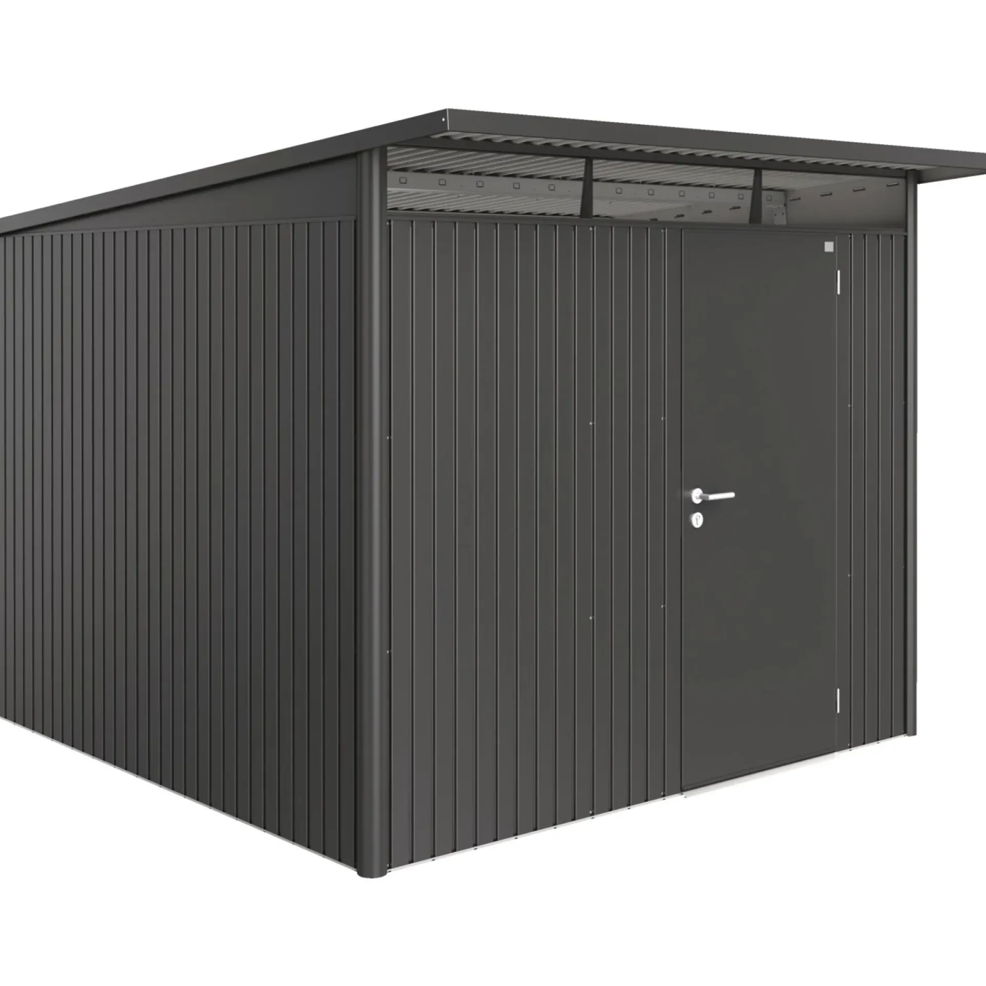 BIOHORT AVANTGARDE A4 REDSKABSRUM SØLV METALLIC 6,84 M2