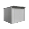 Biohort AVANTGARDE A6 REDSKABSRUM SØLV METALLIC 6,76 M2