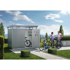 Biohort HIGHLINE H4 REDSKABSRUM KVARTSGRÅ METALLIC 7,56 M2