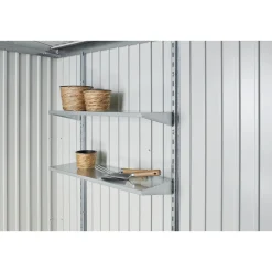 Biohort HIGHLINE H3 REDSKABSRUM MØRKEGRÅ METALLIC 6,46 M2