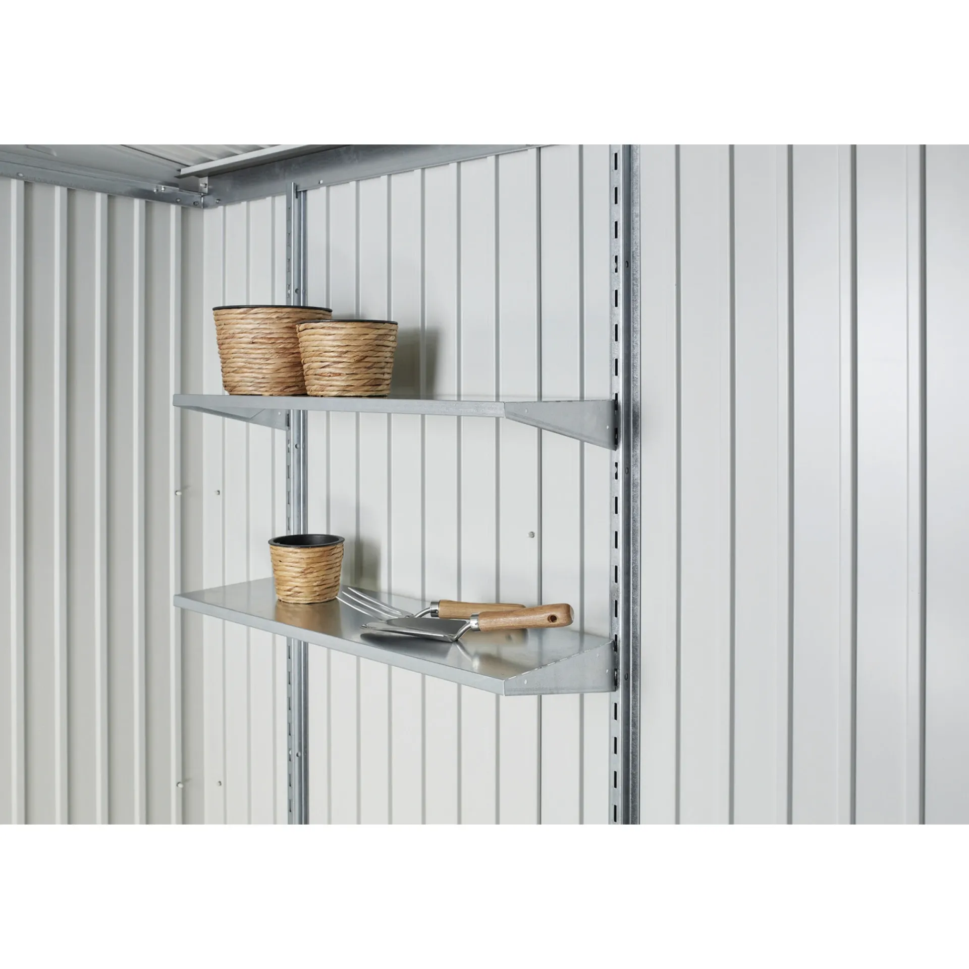 Biohort HIGHLINE H3 REDSKABSRUM MØRKEGRÅ METALLIC 6,46 M2