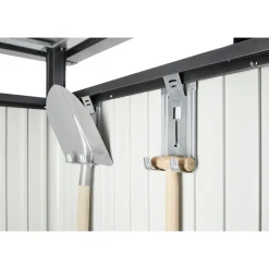 Biohort HIGHLINE H2 REDSKABSRUM MØRKEGRÅ METALLIC 5,36 M2
