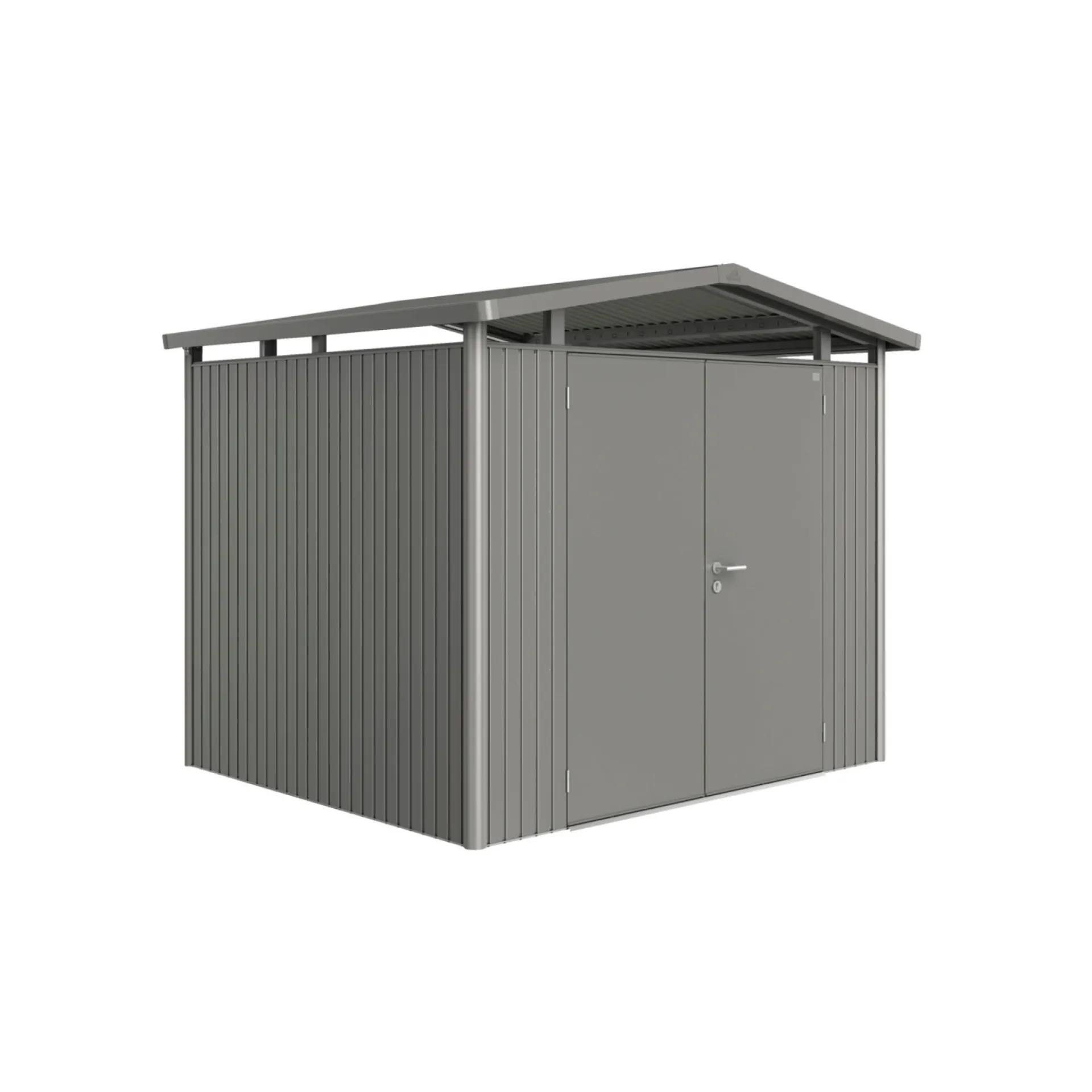 BIOHORT PANORAMA P3 REDSKABSRUM SØLV METALLIC 6,5 M2
