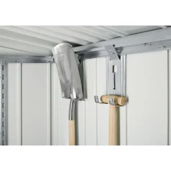 BIOHORT PANORAMA P3 REDSKABSRUM SØLV METALLIC 6,5 M2