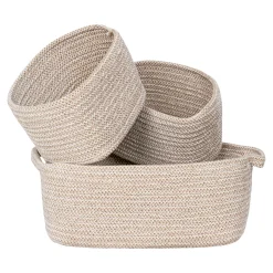 Boliginteriør BOLIGINTERIØR KURVESÆT BEIGE H11/H13 CM