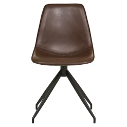 Boliginteriør BOLIGINTERIØR LEA SPISESTOL BRUN/SORT 86 X 48 X 56 CM