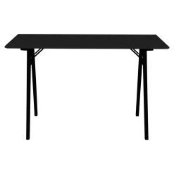 Boliginteriør BOLIGINTERIØR SKRIVEBORD SORT 60 X 120 CM