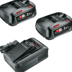 Bosch 1600A031T5 BATTERI OG LADER 18V 2,5 AH