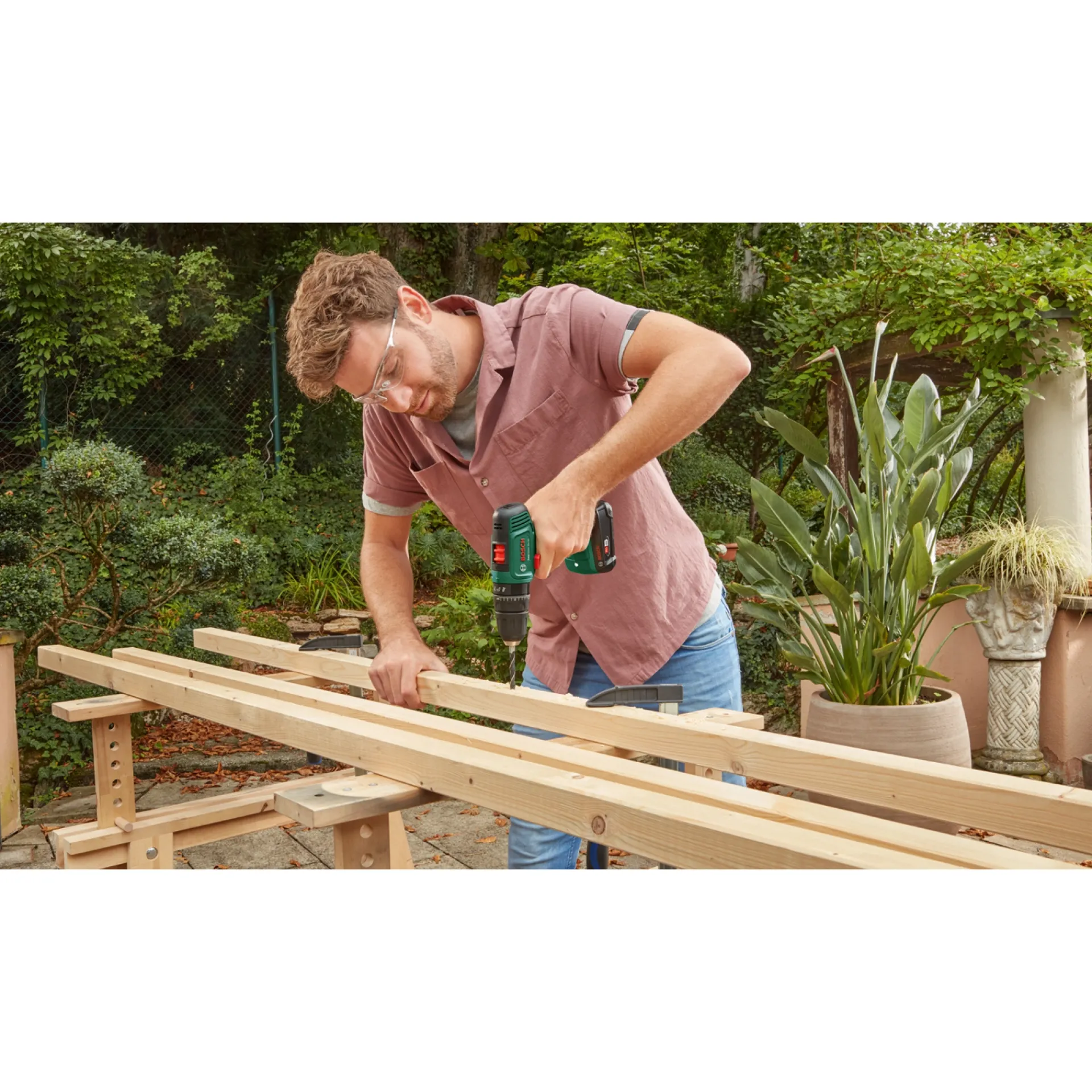Bosch EASY EASYIMPACT 18V-40 SLAGBORE-/SKRUEMASKINE AKKU UDEN BATTERI OG LADER
