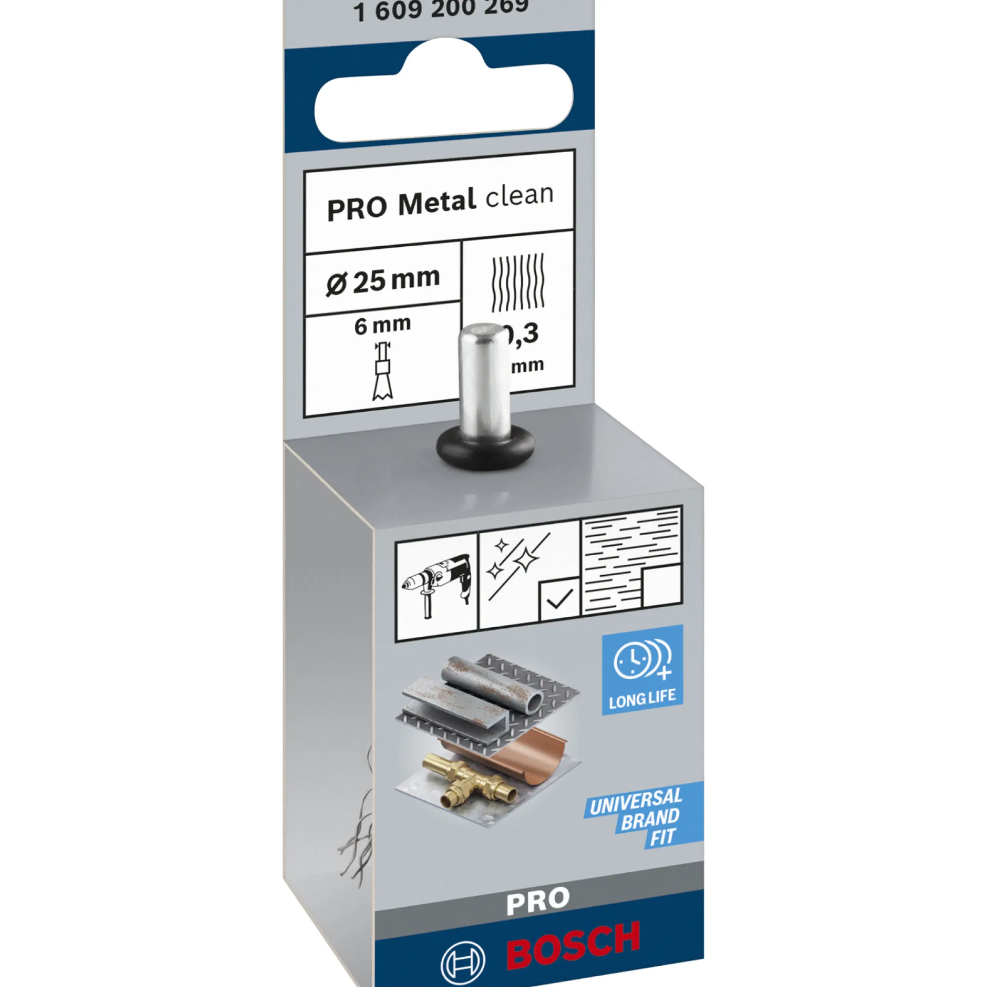 Bosch PENSEL KOPBØRSTE 25 MM