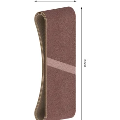 Bosch 75X457MM SLIBEBÅND 100 3 STK