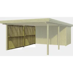 BYG-SELV LYNGE 1.6 INKL. BEKLÆDNING CARPORT 33 M2