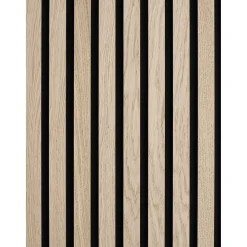 BY VENØ AKUSTIKPANEL UBEHANDLET RØGET EG 20 X 600 X 2400 MM