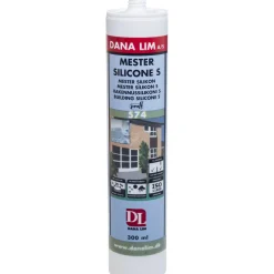Dana Lim MESTERSILICONE S 574 FUGEMASSE 300 ML TRANSPARENT