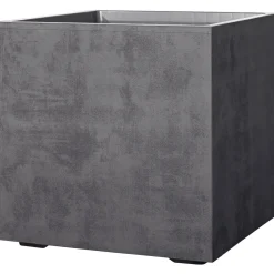 Deroma MILLENIUM 208-619 PLANTEKASSE PLASTIK ANTRACITGRÅ 39X39X39 CM