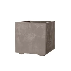 DEROMA MILLENIUM 208-621 PLANTEKASSE PLASTIK SANDSTEN 25X25X25 CM