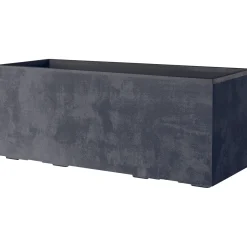 DEROMA MILLENIUM 208-610 PLANTEKASSE PLASTIK ANTRACITGRÅ L79 CM