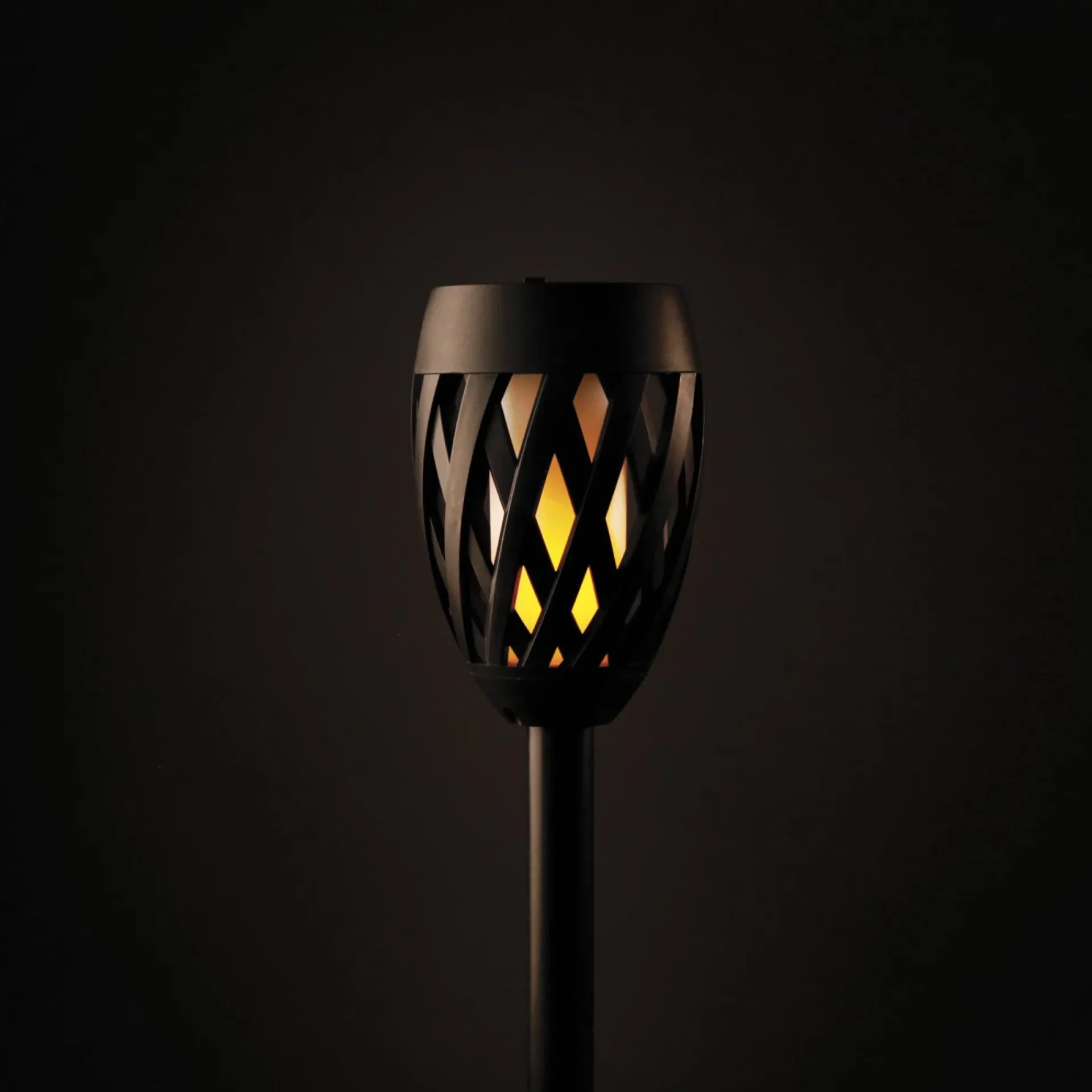 Det Gamle Apotek GLOWFIRE SOLCELLE FAKKEL SORT 58 CM