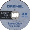 Dremel SKÆRESKIVE 38MM 5 STK.