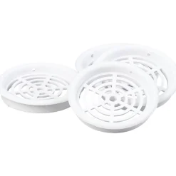 Duka 61.1, Ø43 MM, 4 STK. SKABSRIST HVID