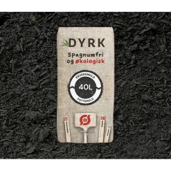 DYRK ØKOLOGISK OG SPAGNUMFRI KRUKKE- OG POTTEMULD 40 L