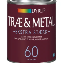 Dyrup 60 EKSTRA STÆRK TRÆ- OG METALMALING 1 L BASE 30