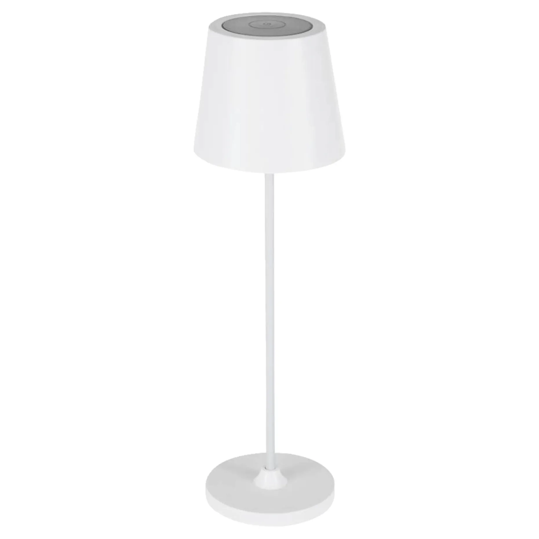 EGLO DÆMPBAR GENOPLADELIG BORDLAMPE HVID