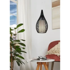 Eglo RAZONI PENDEL SORT/HVID 19 CM