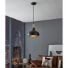 Eglo SABINAR PENDEL SORT/BRUN 28 CM
