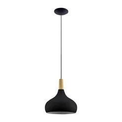 Eglo SABINAR PENDEL SORT/BRUN 28 CM