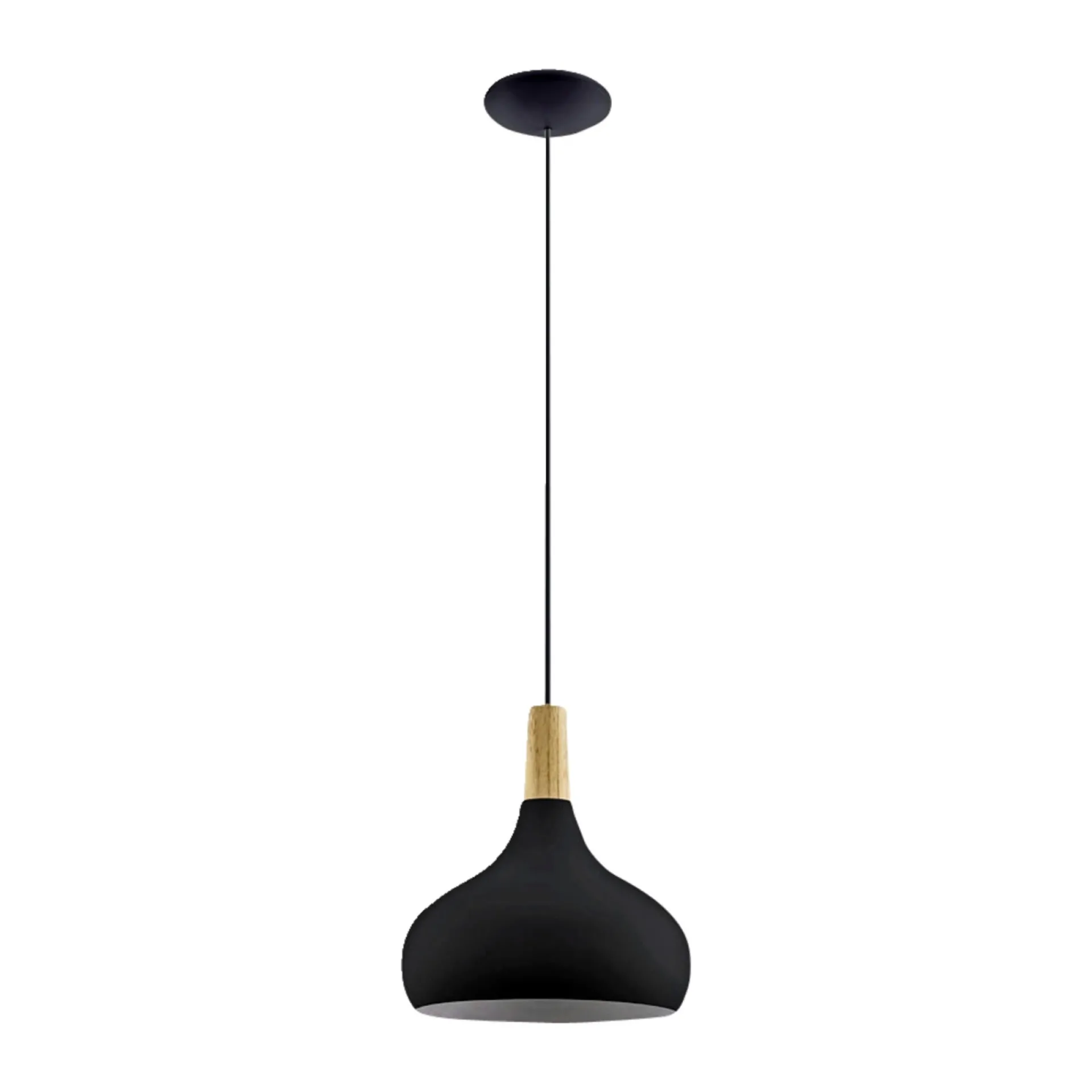 Eglo SABINAR PENDEL SORT/BRUN 28 CM