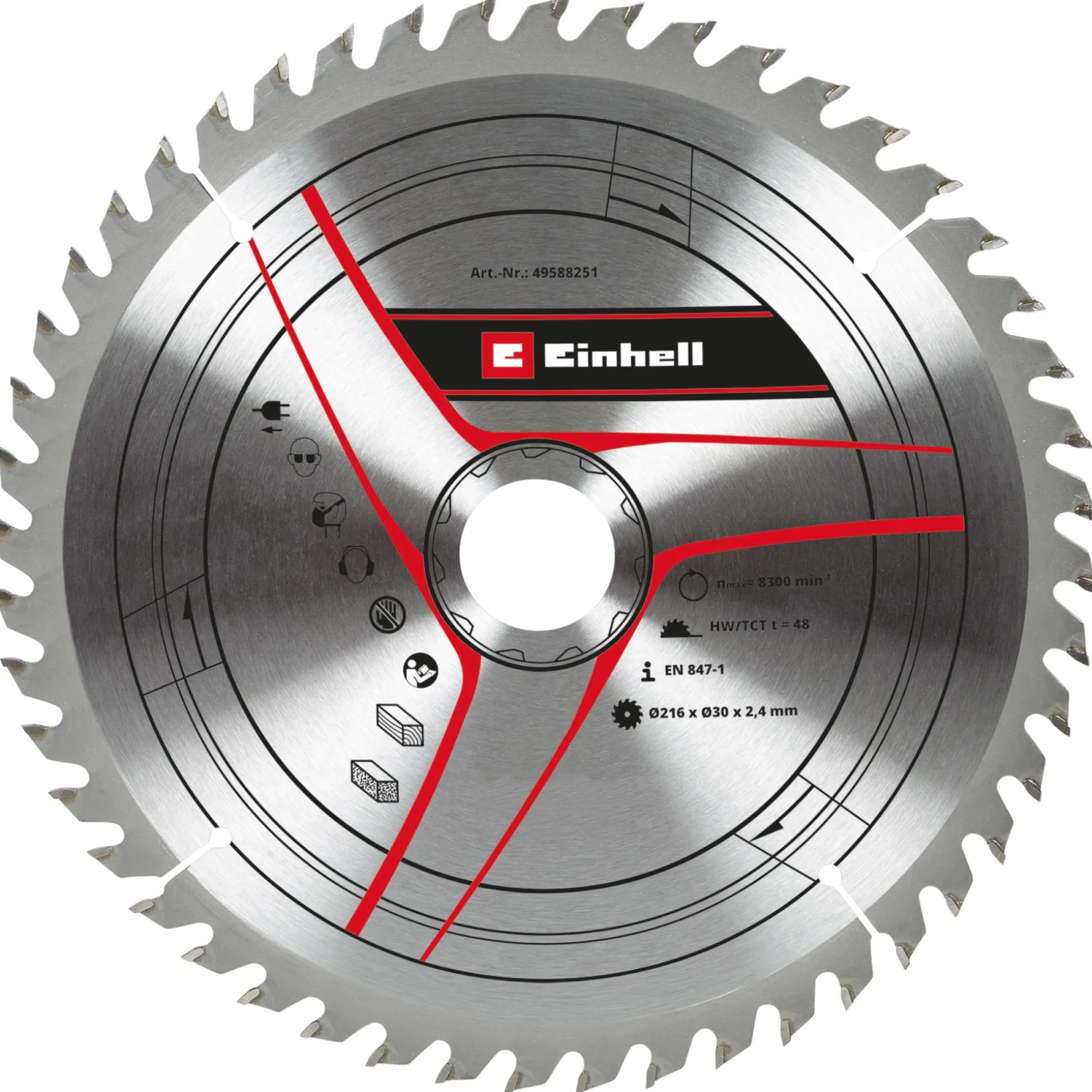 EINHELL RUNDSAVKLINGE Ø216 X 30 MM