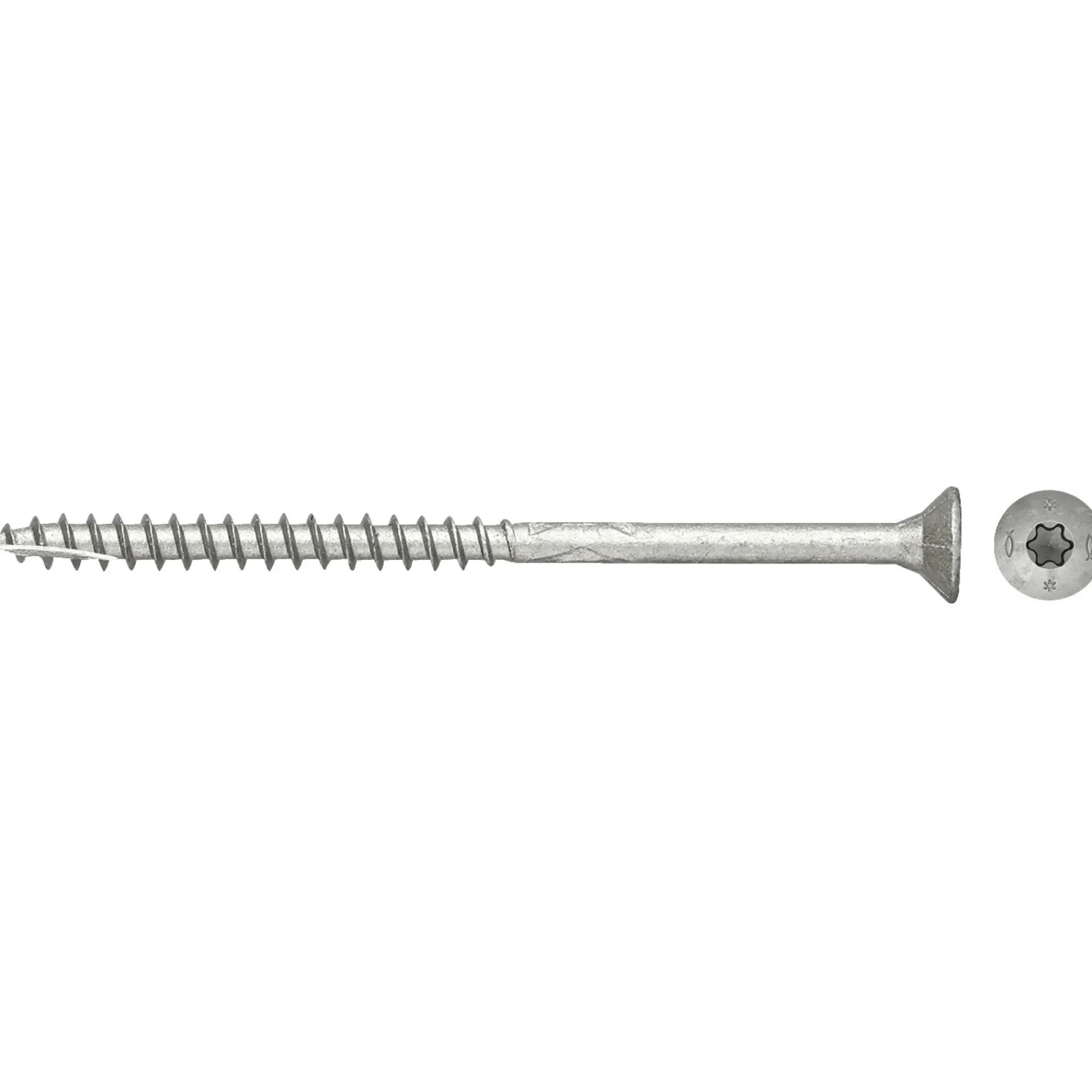 FISCHER BASICFAST CTP SKRUE 5X90 MM VARMFORZINKET 200 STK.