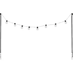 GardenLife DEKOSTANG TIL LYSKÆDE STÅL SORT L220 CM