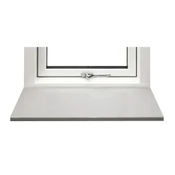 Granit.dk VINDUESPLADE 20 X 1000 X 1000 MM AGGLO MARMOR SILVER