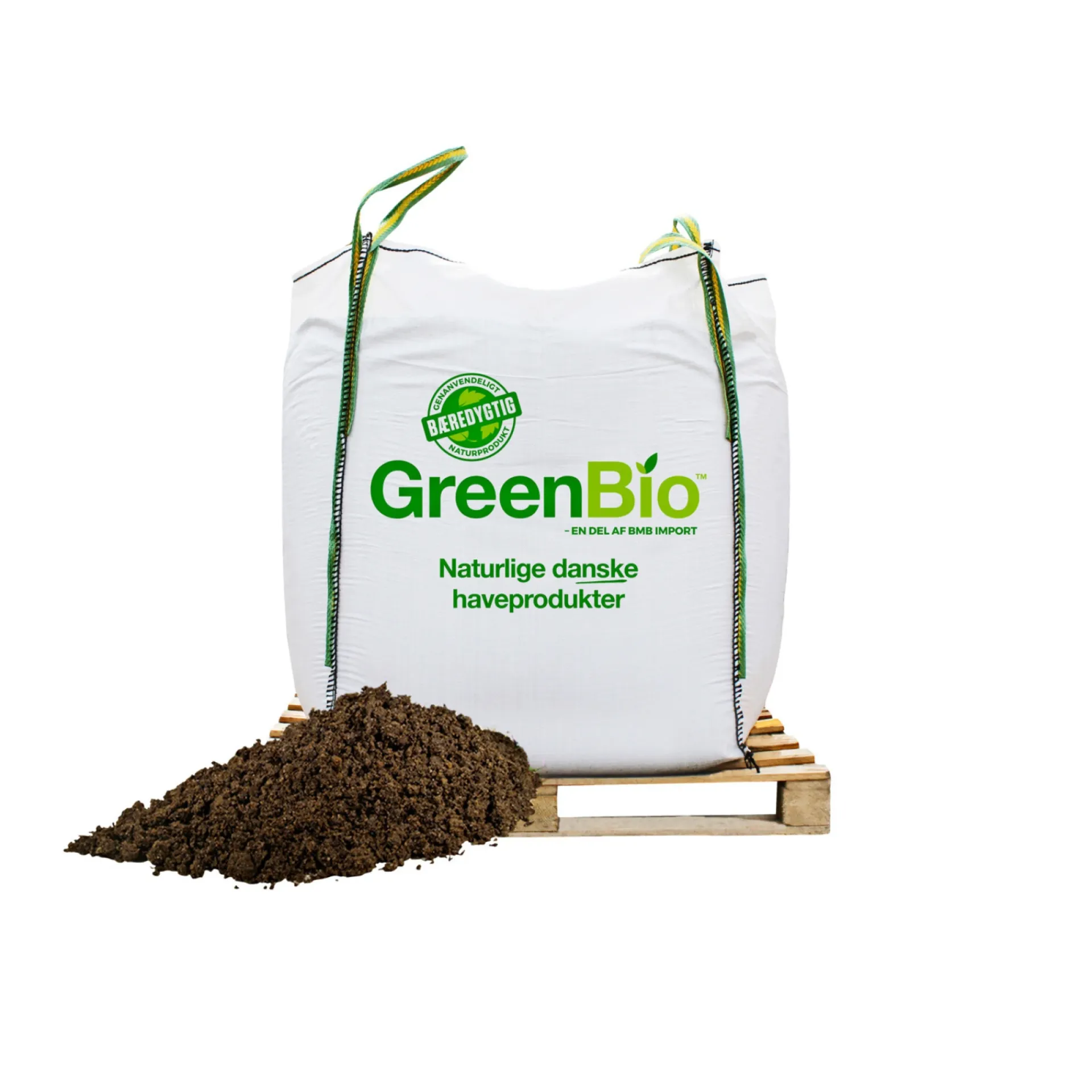 GREENBIO BIGBAG HARPET MULDJORD 1000 L