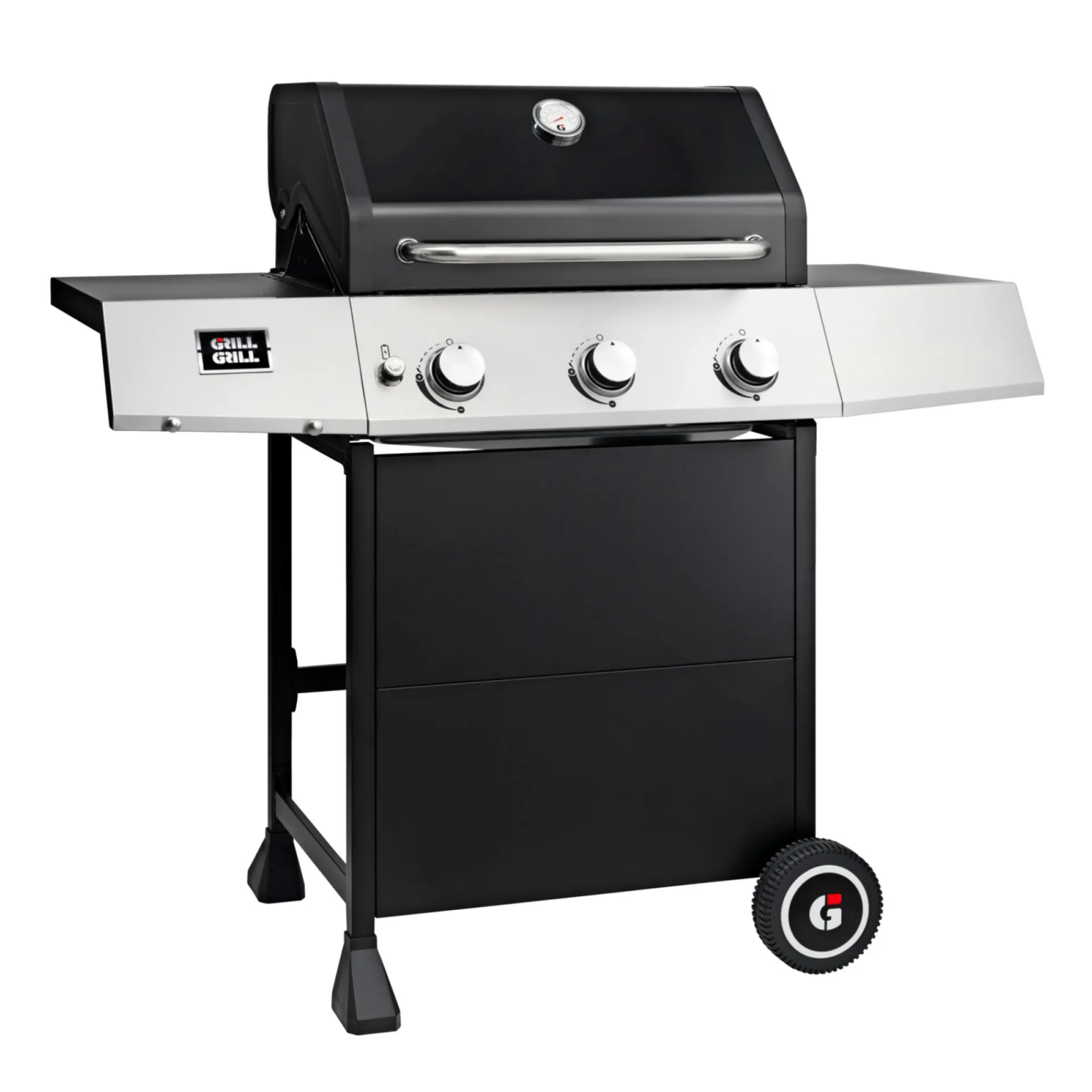 GrillGrill CASUAL B-312 GASGRILL SORT/RUSTFRIT STÅL