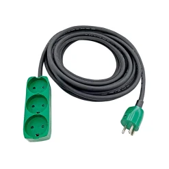 Gripo KABELSÆT 3-STIKDÅSE M/JORD 3X1,5MM² 10 M