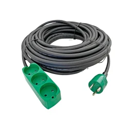 Gripo KABELSÆT 3-STIKDÅSE M/JORD 3X1,5MM² 25 M