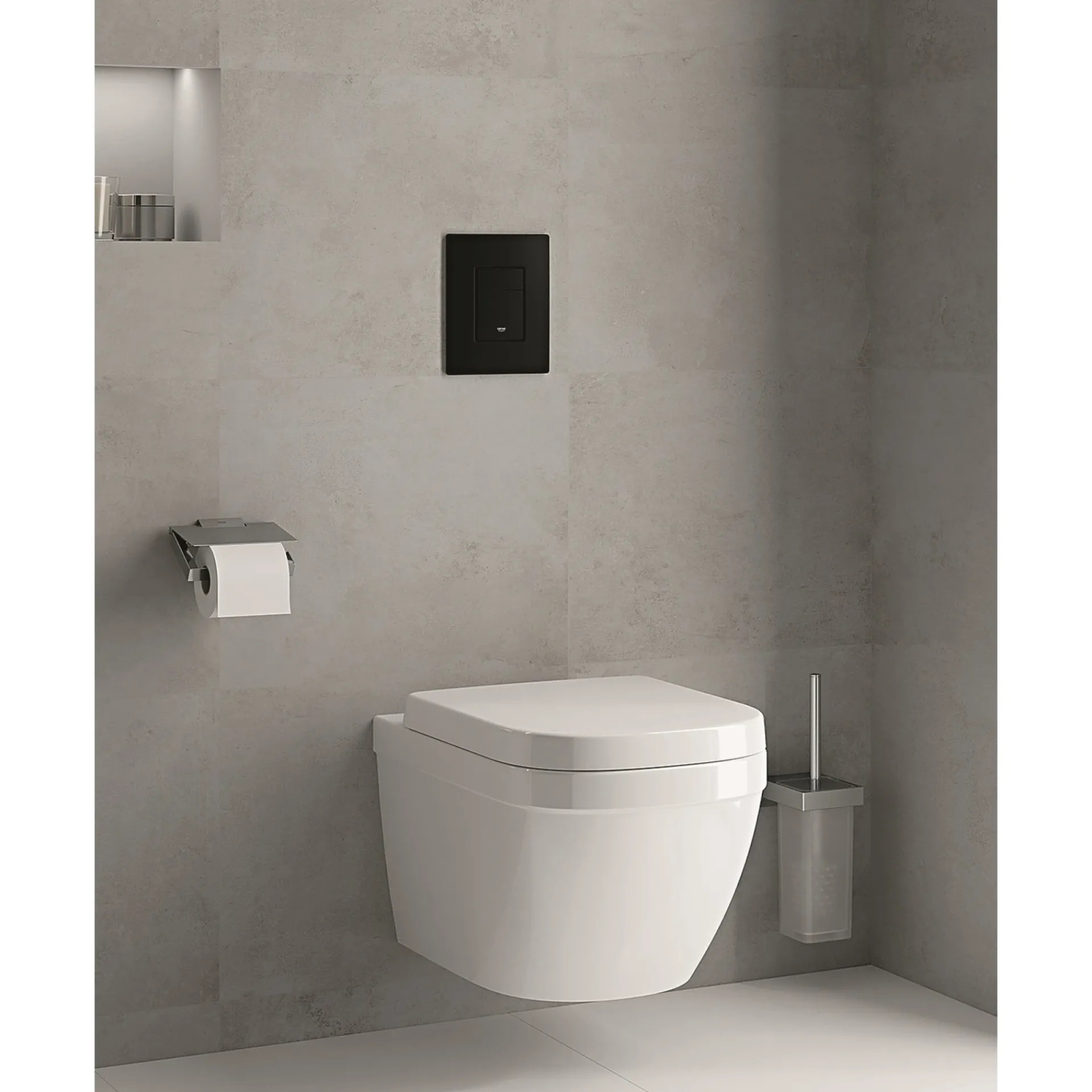 Grohe SKATE COSMOPOLITAN BETJENINGSPLADE MAT SORT
