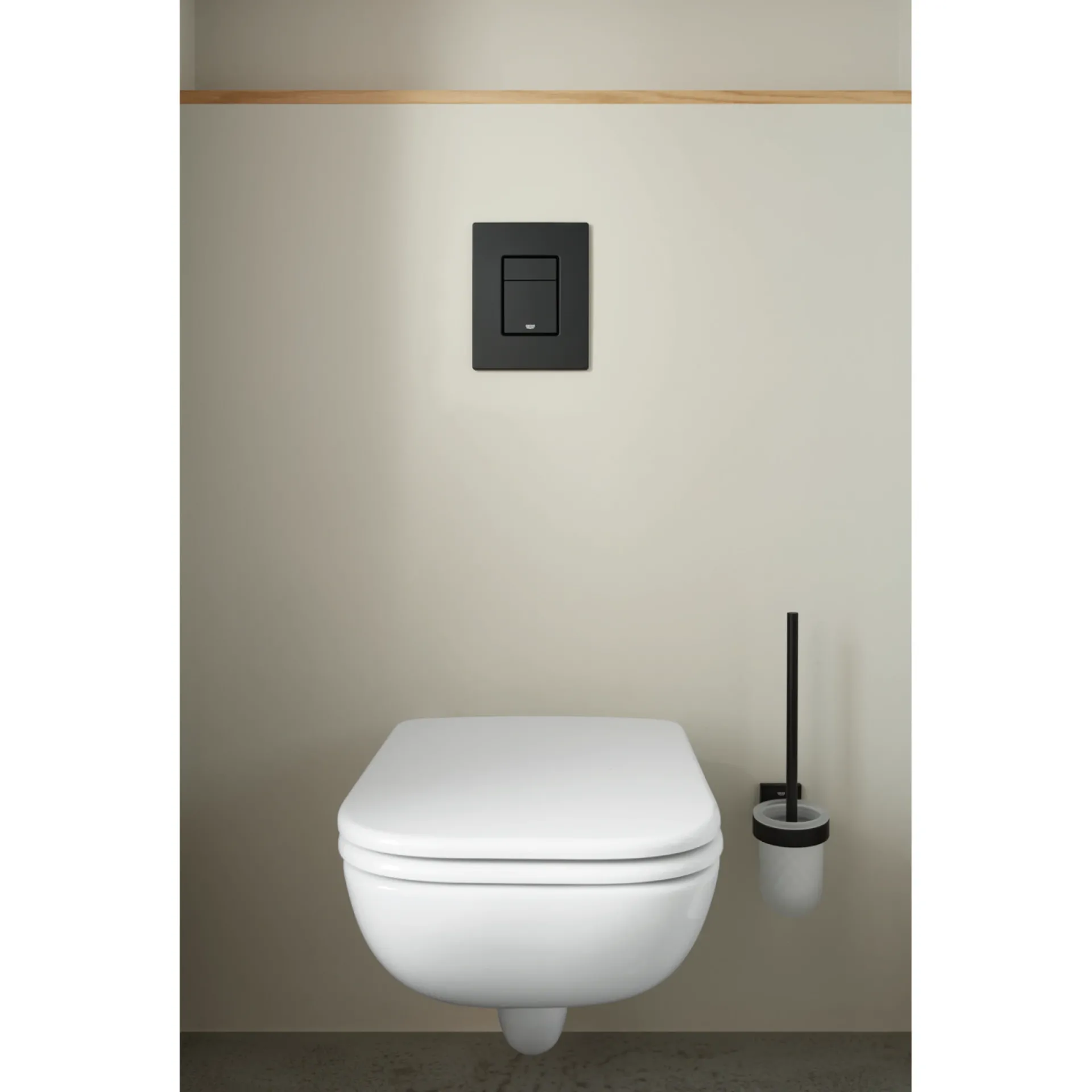 Grohe SKATE COSMOPOLITAN BETJENINGSPLADE MAT SORT