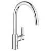 Grohe START EDGE QUICKFIX, C-TUD, M/UDTRÆK KØKKENARMATUR KROM