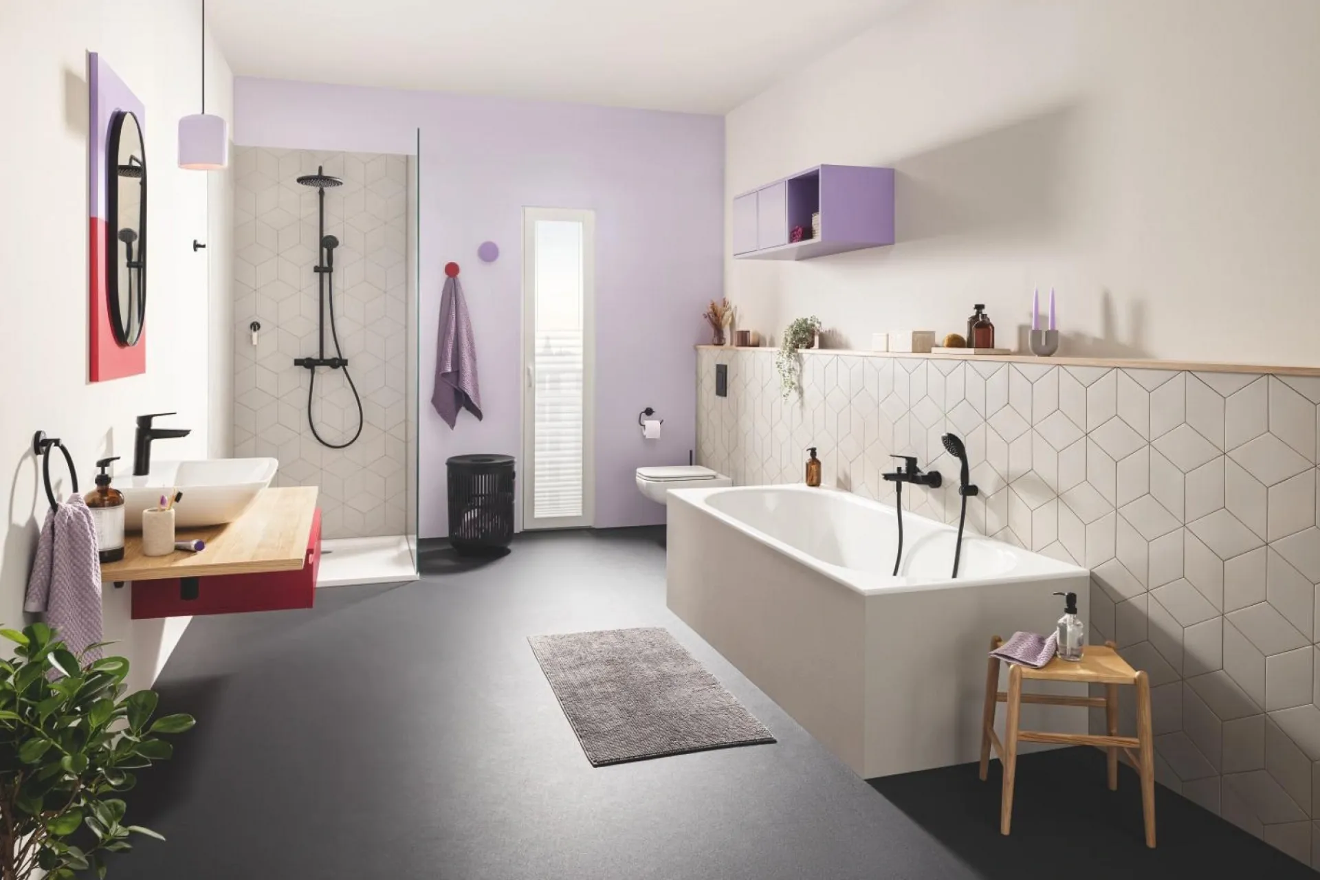Grohe START M SIZE HÅNDVASKARMATUR 1-GREB MAT SORT