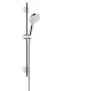 Hansgrohe CROMETTA VARIO BRUSERSTANGSÆT HVID/FORKROMET